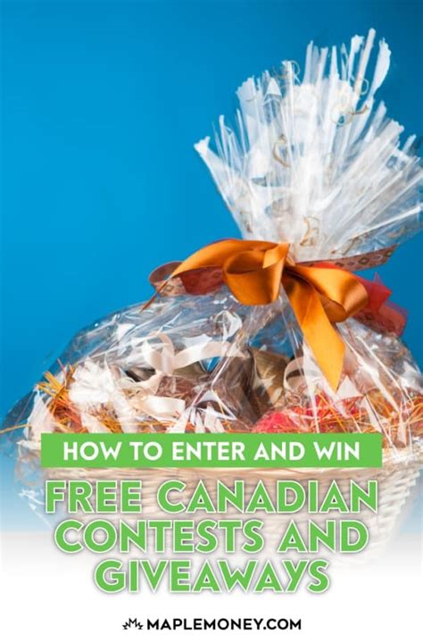 Free Canadian Sweepstakes and Contests to Enter .